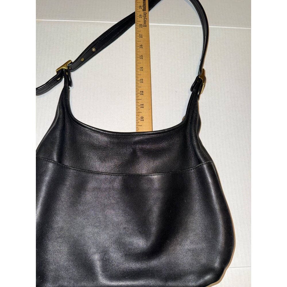 Old Vintage COACH Legacy Hobo One Shoulder Bag 9058 Black - Picture 11 of 16